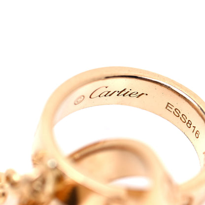 Cartier 18K Yellow Gold Interlocking LOVE Necklace 3 of 5