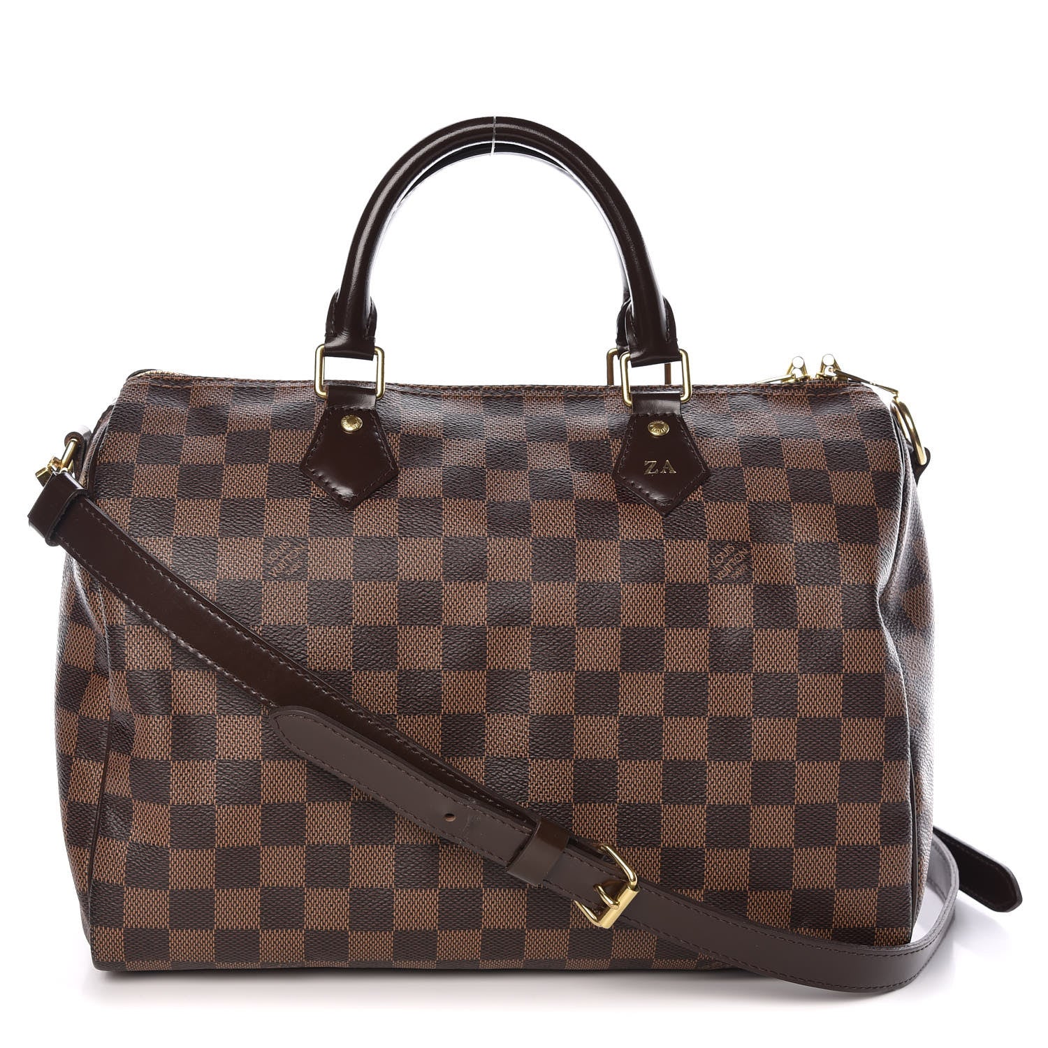 Louis Vuitton Damier Ebene Speedy Bandouliere 30 1 of 16