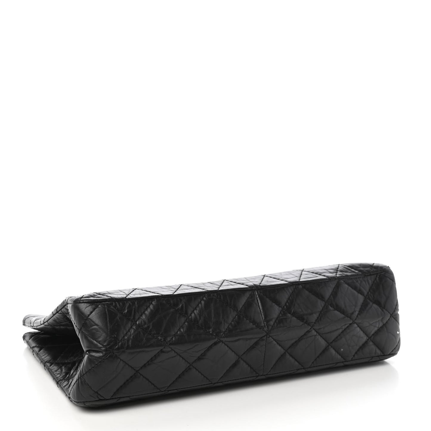 Aged Calfskin Quilted Reissue 2.55 Tote Black