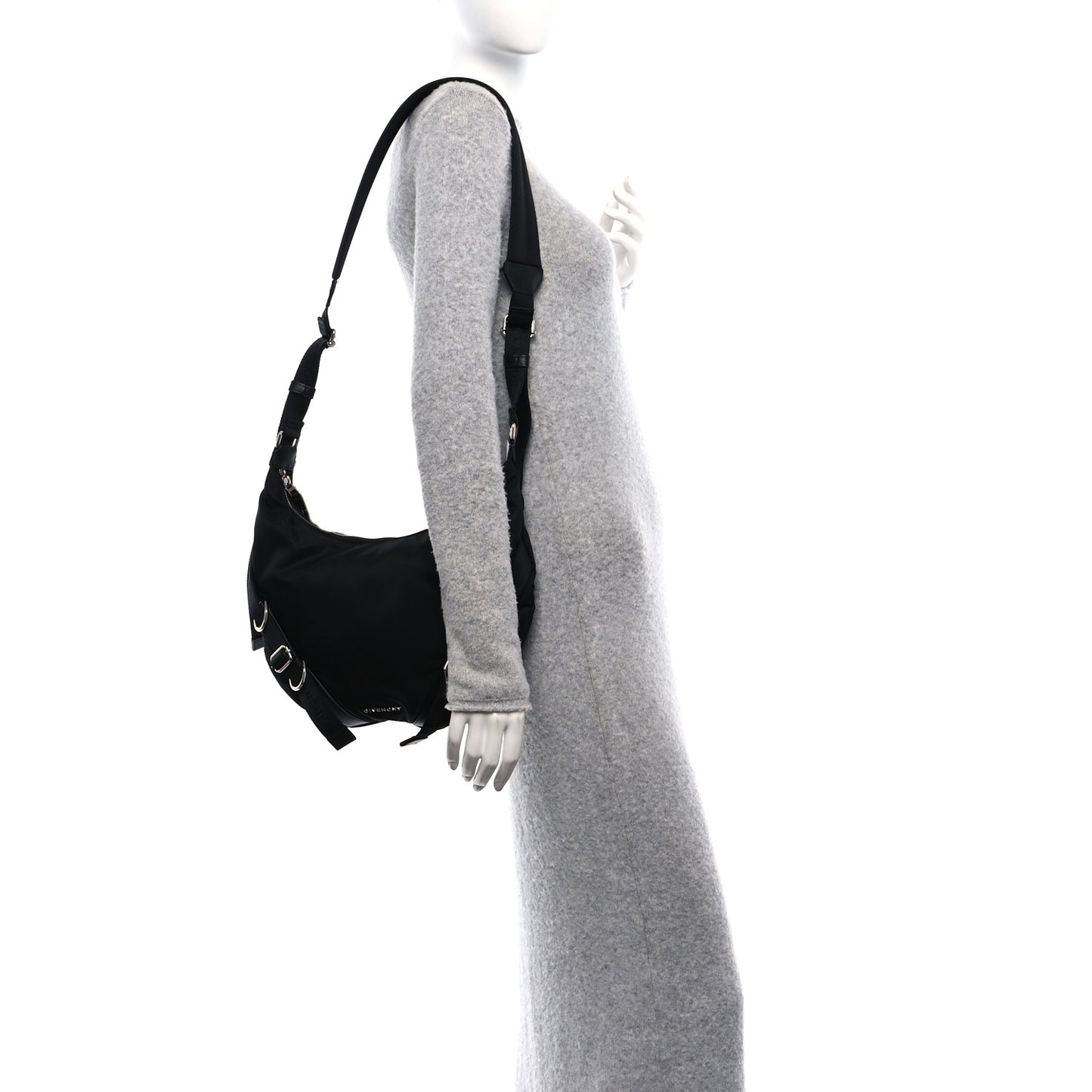 Nylon Voyou Crossbody Bag Black