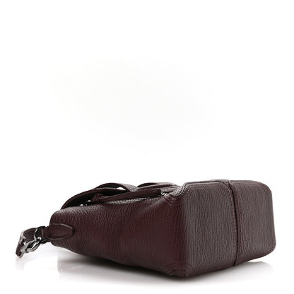 3.1 Phillip Lim Textured Calfskin Mini Pashli Satchel Black Cherry 4 of 11