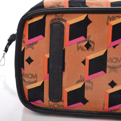 MCM Visetos Medium Liz Reversible Shopper Tote Pink 17 of 18