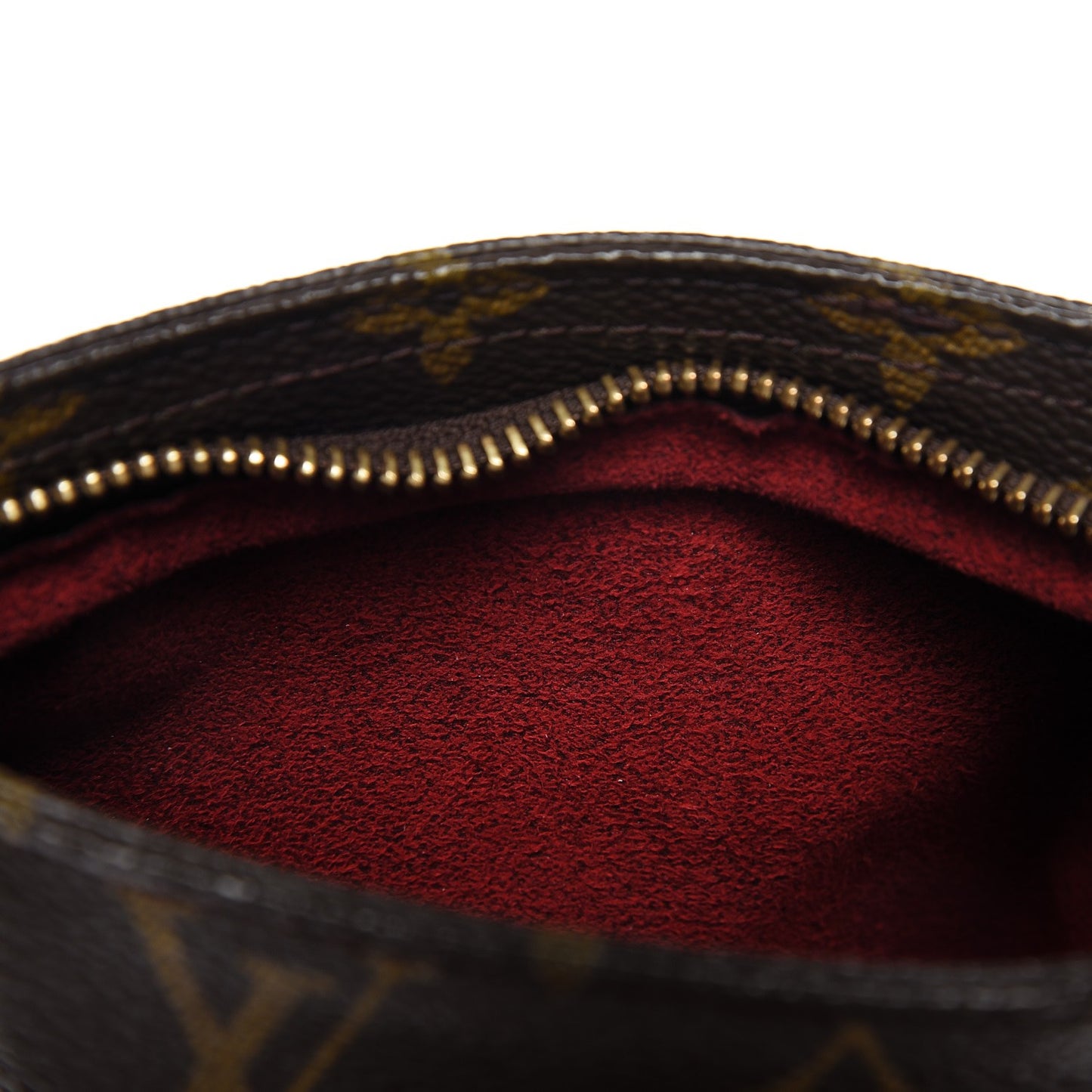 Monogram Partition Wristlet
