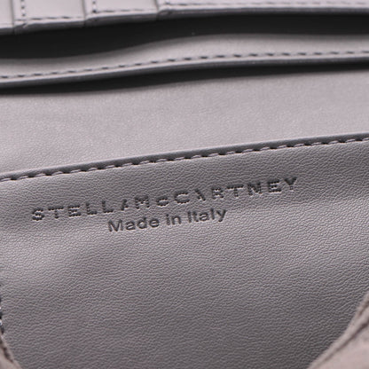 Stella McCartney Shaggy Deer Quilted Falabella Flap Wallet Grey 7 of 7