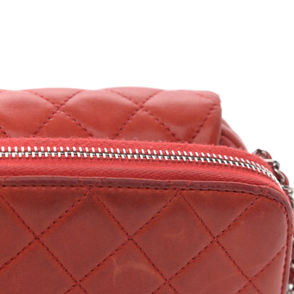 Chanel Lambskin Quilted New Mini Flap Red 12 of 12