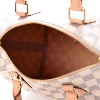 Louis Vuitton Damier Azur Speedy Bandouliere 25 6 of 9