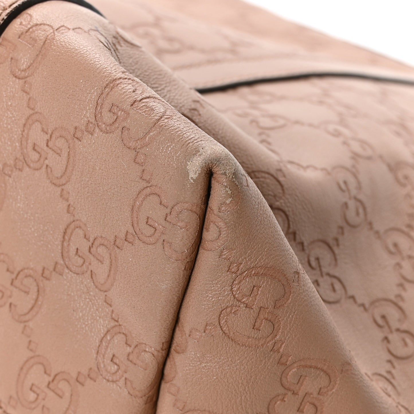 Guccissima Vitello Tender Medium Joy Tote Winter Rose