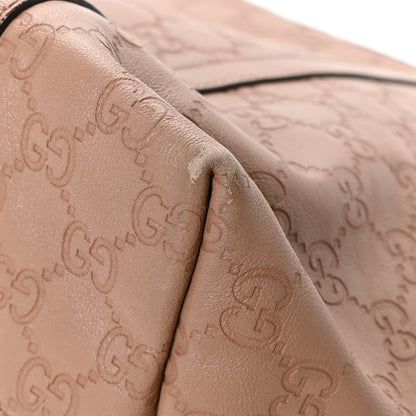 Gucci Guccissima Vitello Tender Medium Joy Tote Winter Rose 9 of 11