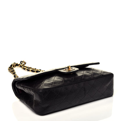 Chanel Lambskin Quilted Medium Double Flap Black 4 of 9