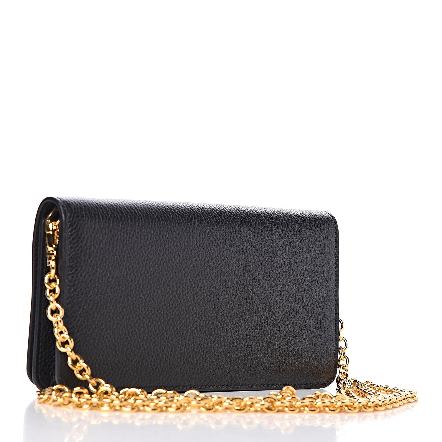 Prada Vitello Daino Mini Crossbody Bag Black 3 of 11