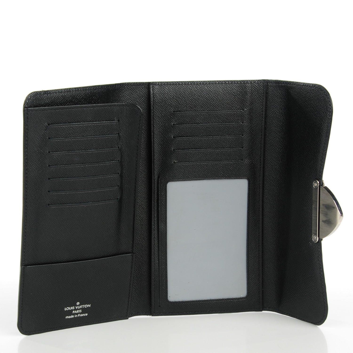 Louis Vuitton Epi Eugenie Wallet Black 5 of 7