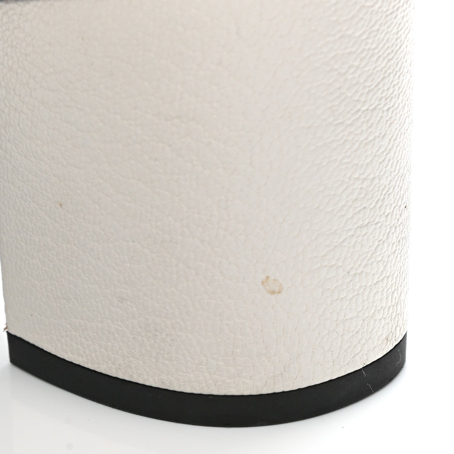 Chanel Goatskin Calfskin CC Short Boots 39 Black White 9 of 9