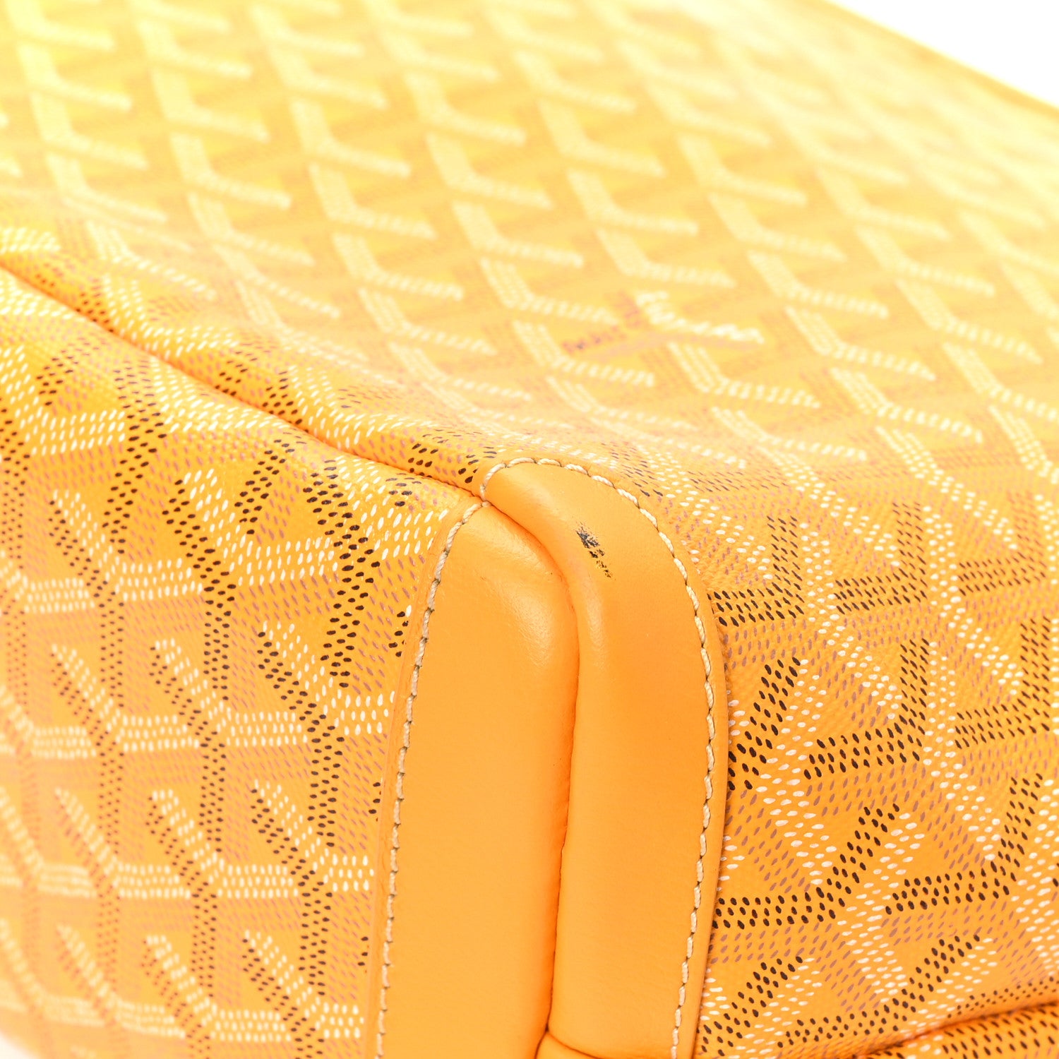 Goyard Goyardine Artois PM Yellow 10 of 11