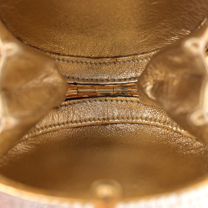 Judith Leiber Swarovski Crystal Clutch Silver Black 6 of 13