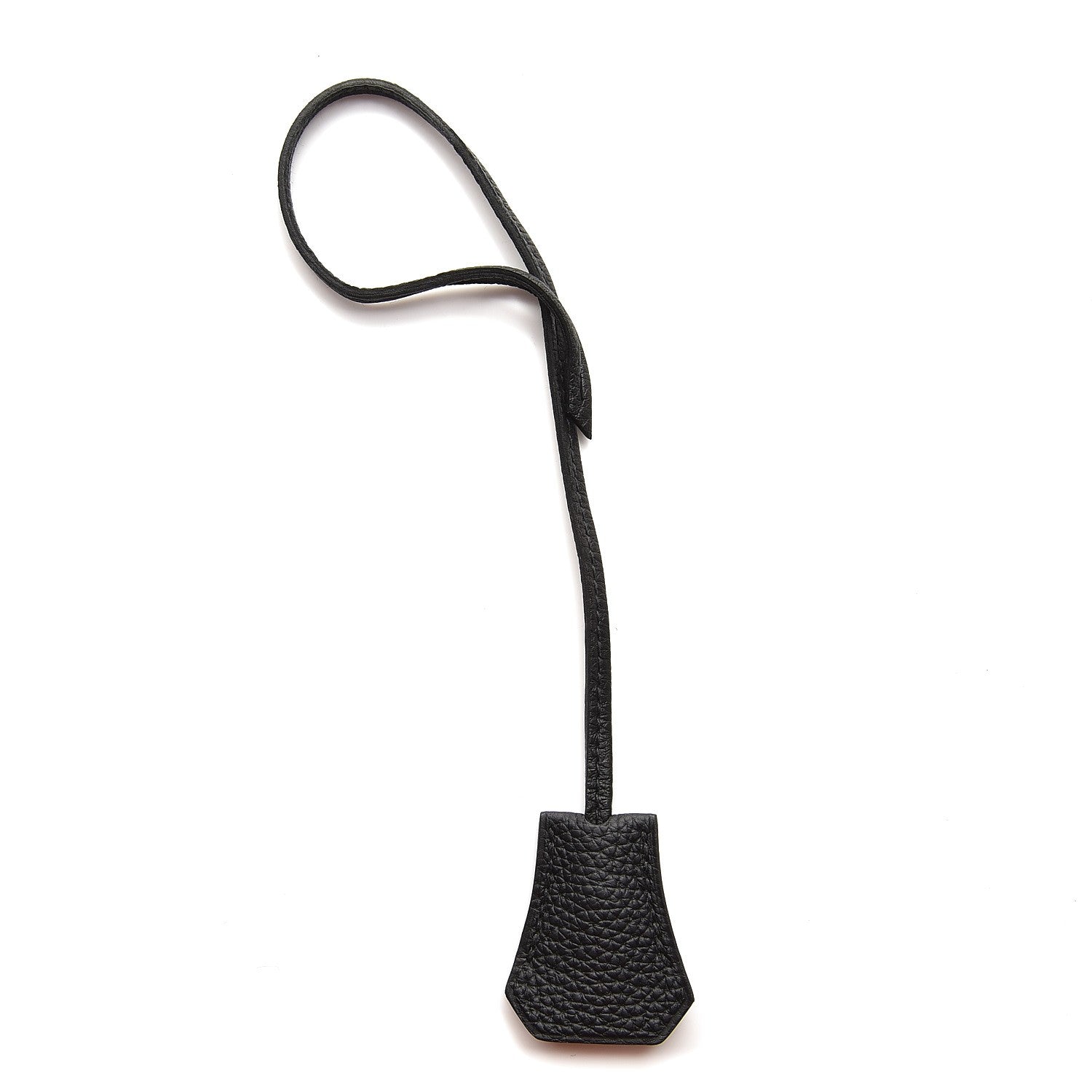 Hermes Calfskin Key Clochette Black 1 of 5