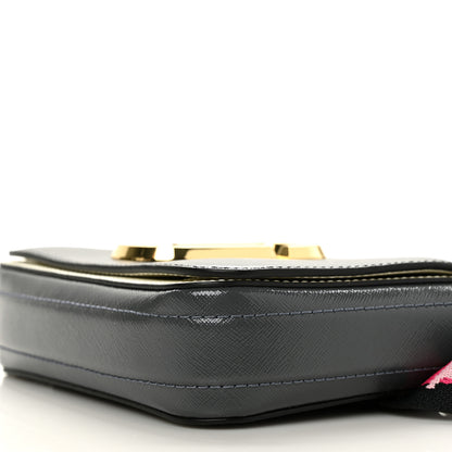 Marc Jacobs Saffiano Hip Shot Belt Bag Black Multicolor 9 of 9