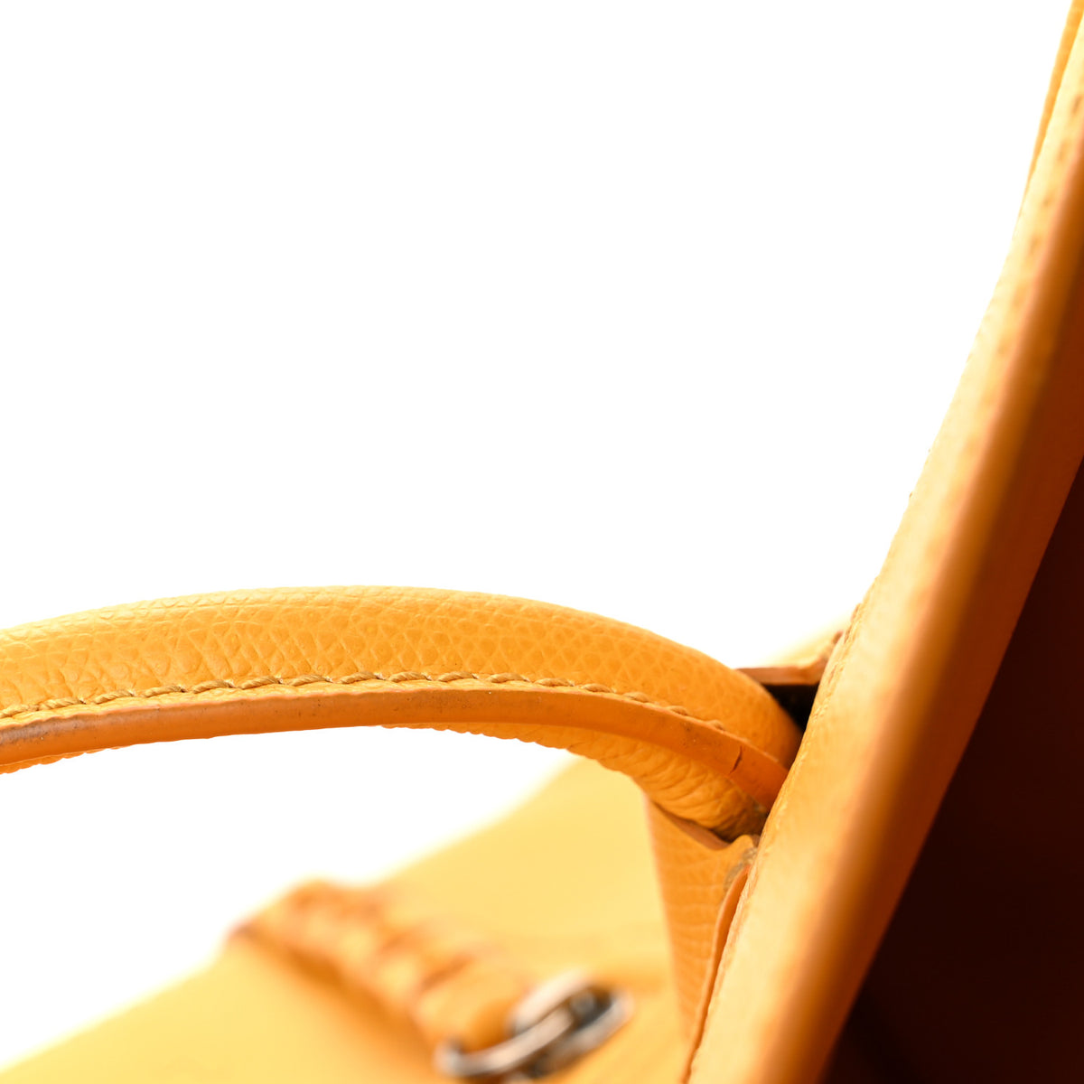 Supple Calfskin Medium Phantom Luggage Yellow