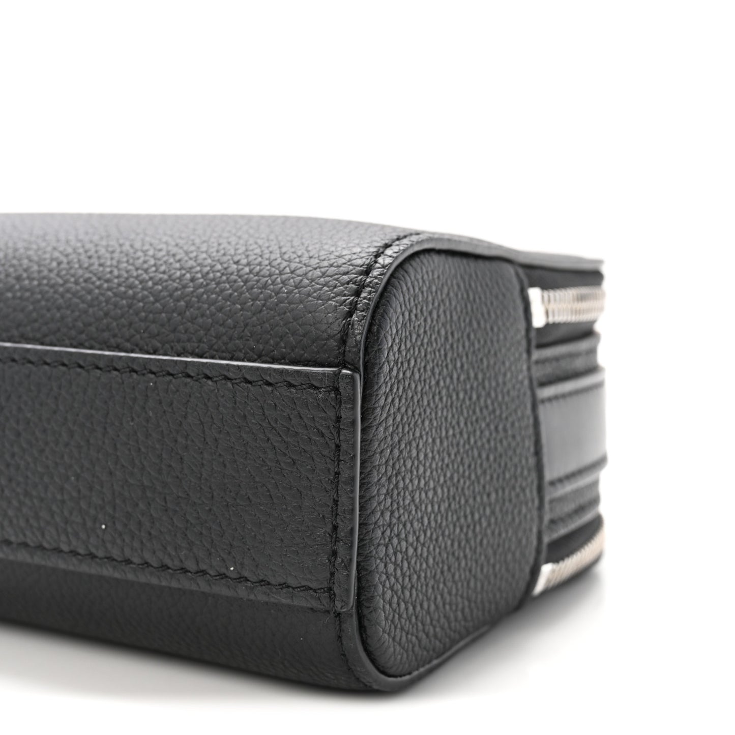 Soft Calfskin Mini Camera Bag Black