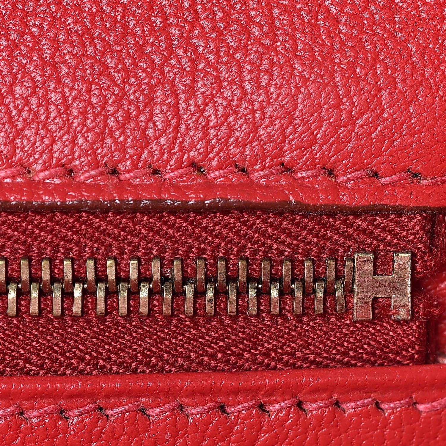 Hermes Chevre Mysore HAC Birkin 32 Rouge Vif 18 of 42