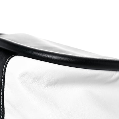 Proenza Schouler Nappa Colorblock Side Pockets Tote Black White 6 of 12