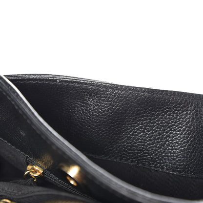 Chanel Calfskin Cerf Executive Shopper Tote Black 9 of 21