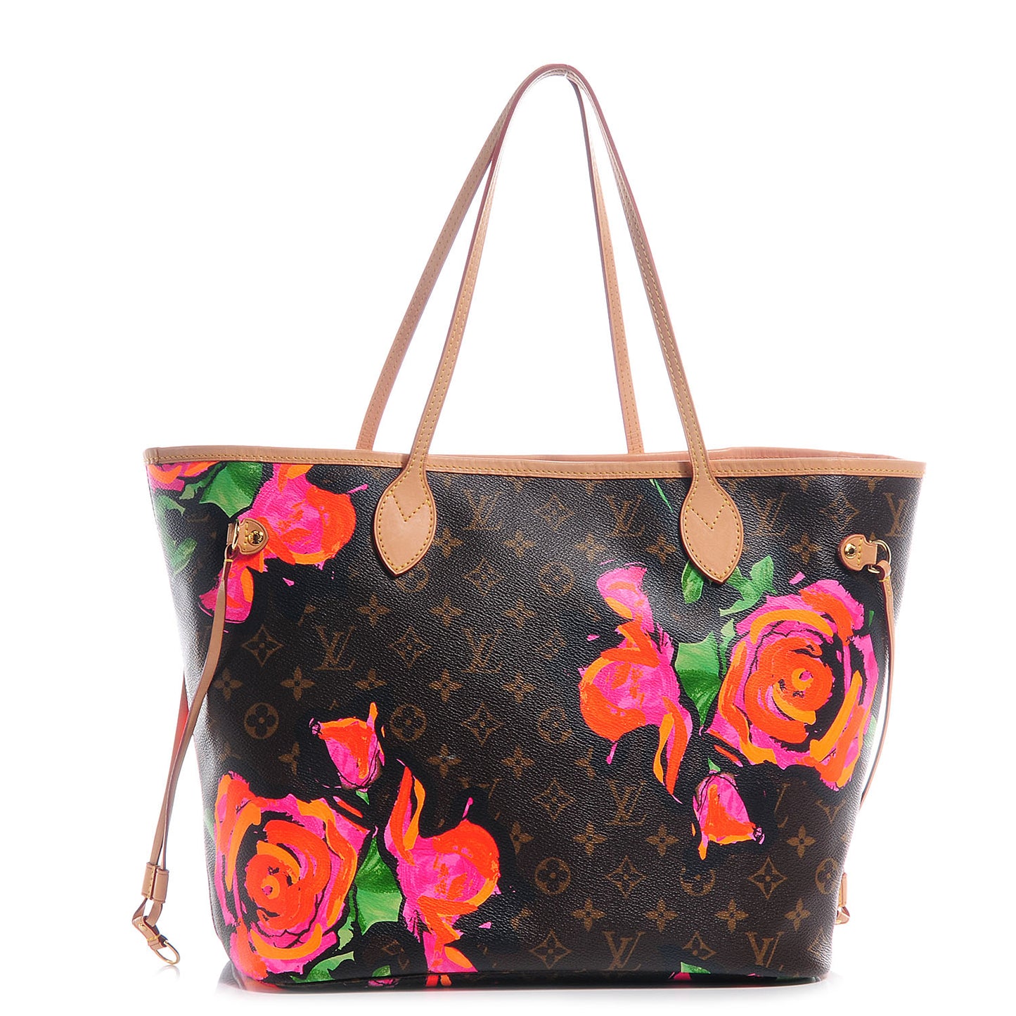 Monogram Roses Neverfull MM
