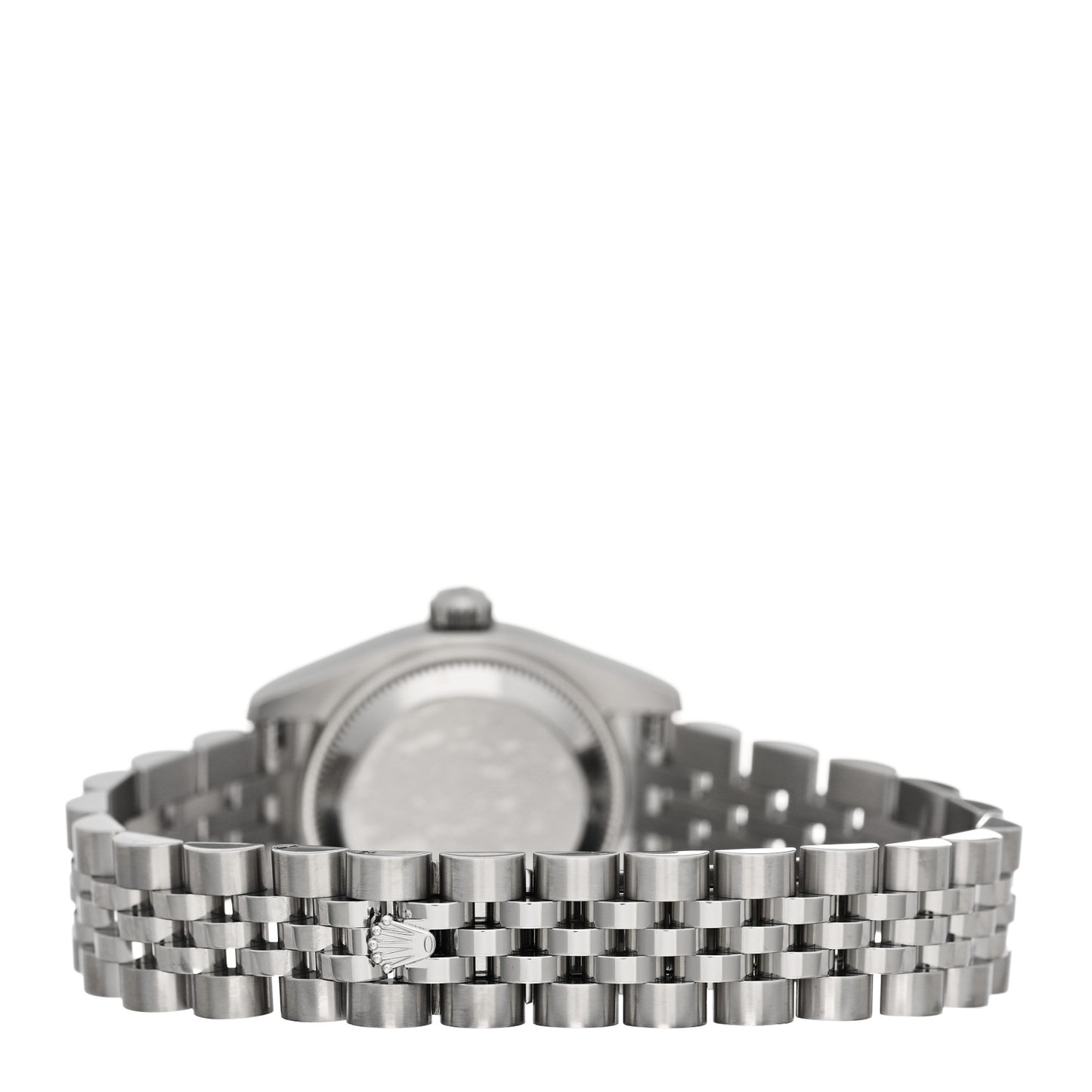 Stainless Steel 18K White Gold Diamond Mother of Pearl 26mm Oyster Perpetual Datejust Watch 179174