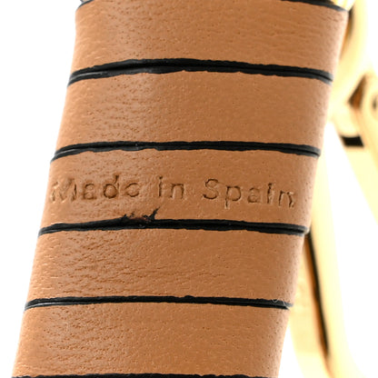 Loewe Calfskin Spiral Woven Short Strap Warm Desert 4 of 5