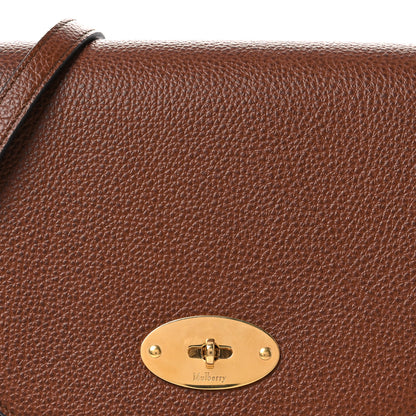 Mulberry Natural Grained Calfskin Small Darley Satchel Oak 8 of 10