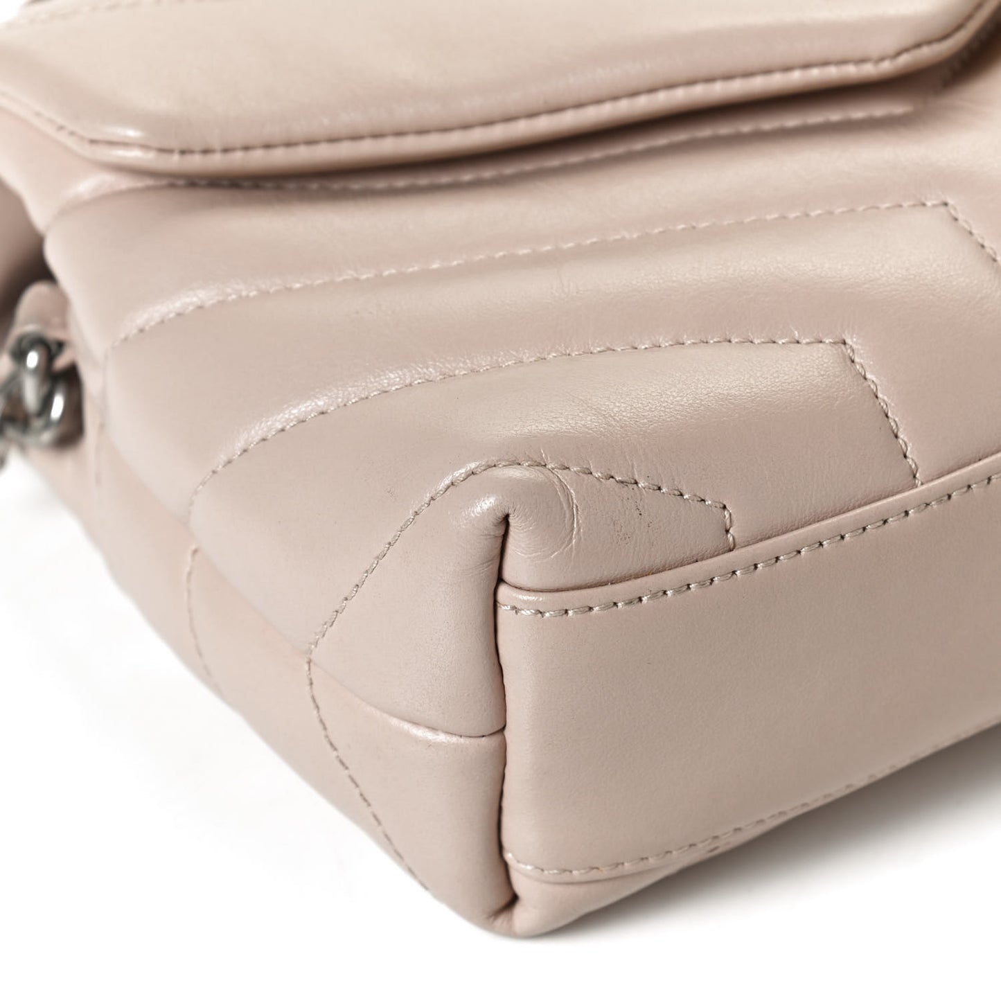 Calfskin Y Quilted Monogram Toy Loulou Crossbody Bag Marble Pink