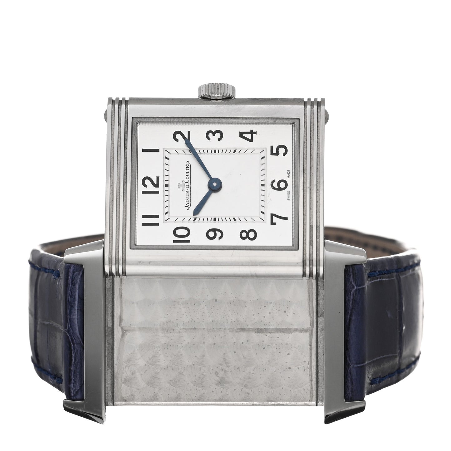 Stainless Steel Alligator 24.4mm Reverso Classique Quartz Watch Q2518540