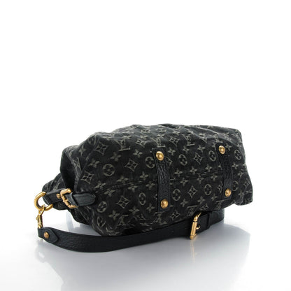 Louis Vuitton Denim Neo Cabby MM Black 4 of 6