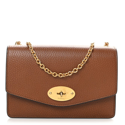 Mulberry Small Classic Grain Calfskin Small Darley Oak 1 of 9