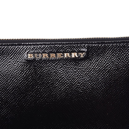 Burberry Patent London Peyton Crossbody Clutch Bag Black 11 of 14