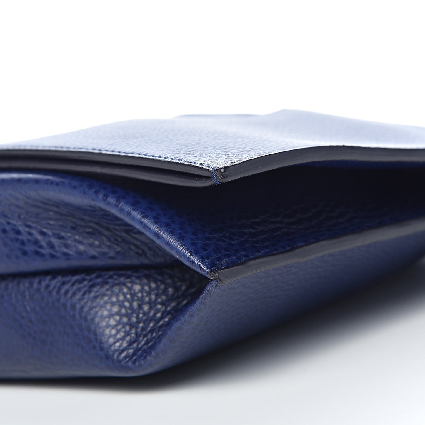 Calfskin Large Alix Padlock Zip Shoulder Bag Cobalt