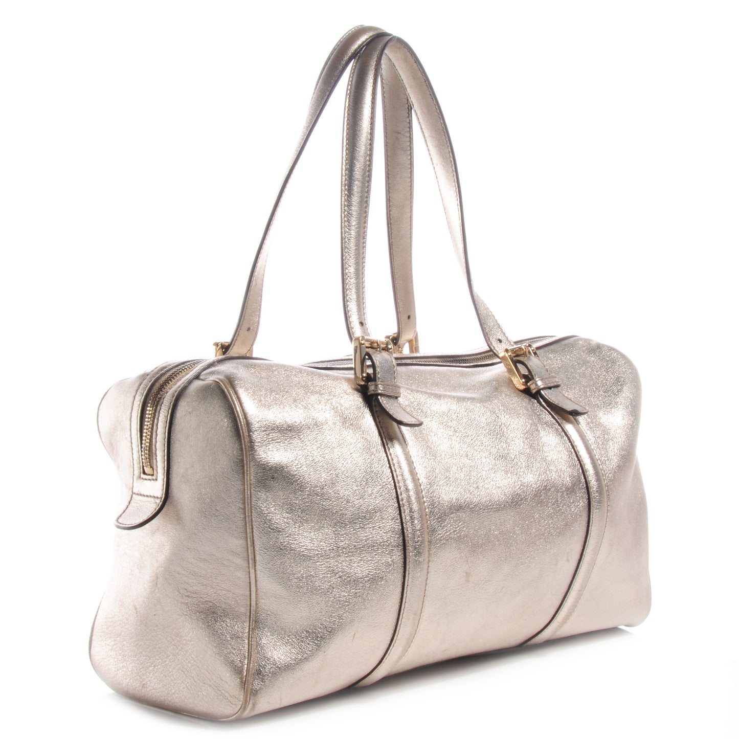 Leather Britt Boston Gold