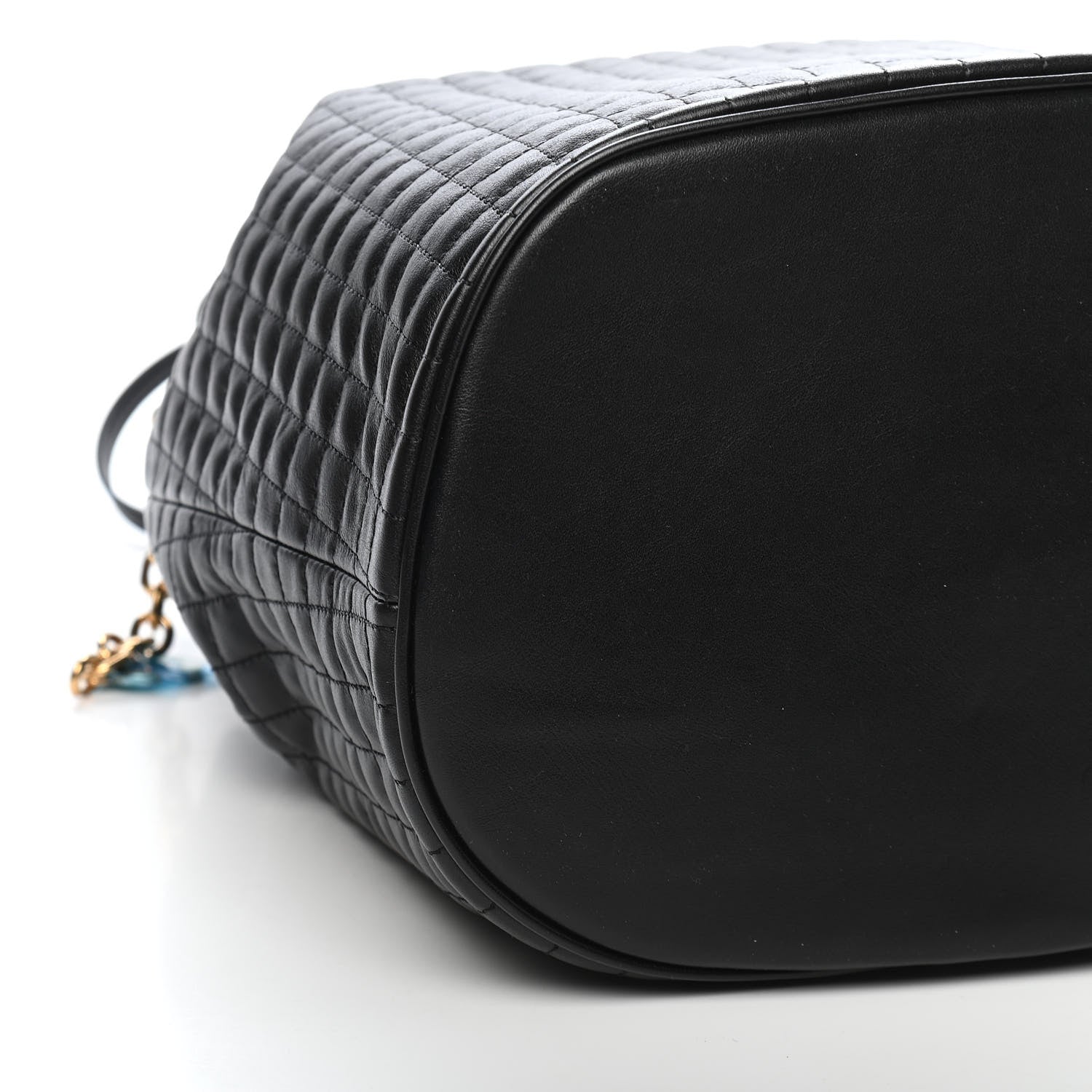 Celine Calfskin Quilted Small C Backpack Black 8 of 9