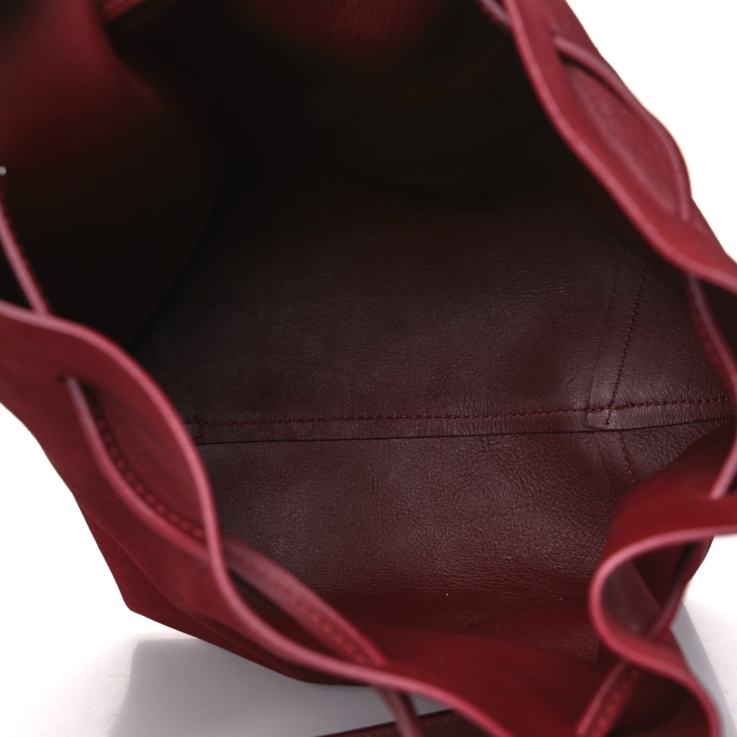 Suede Mini Bucket Bag Rococo
