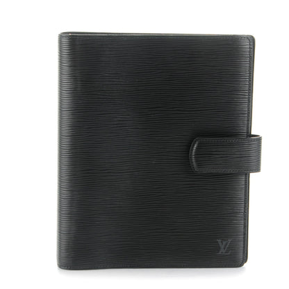 Louis Vuitton Epi Large Ring Agenda Black 1 of 8