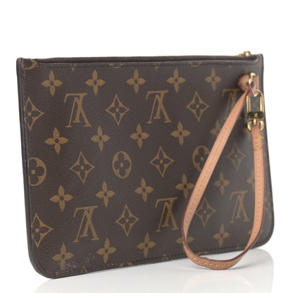 Louis Vuitton Monogram Neverfull MM GM Pochette 3 of 14
