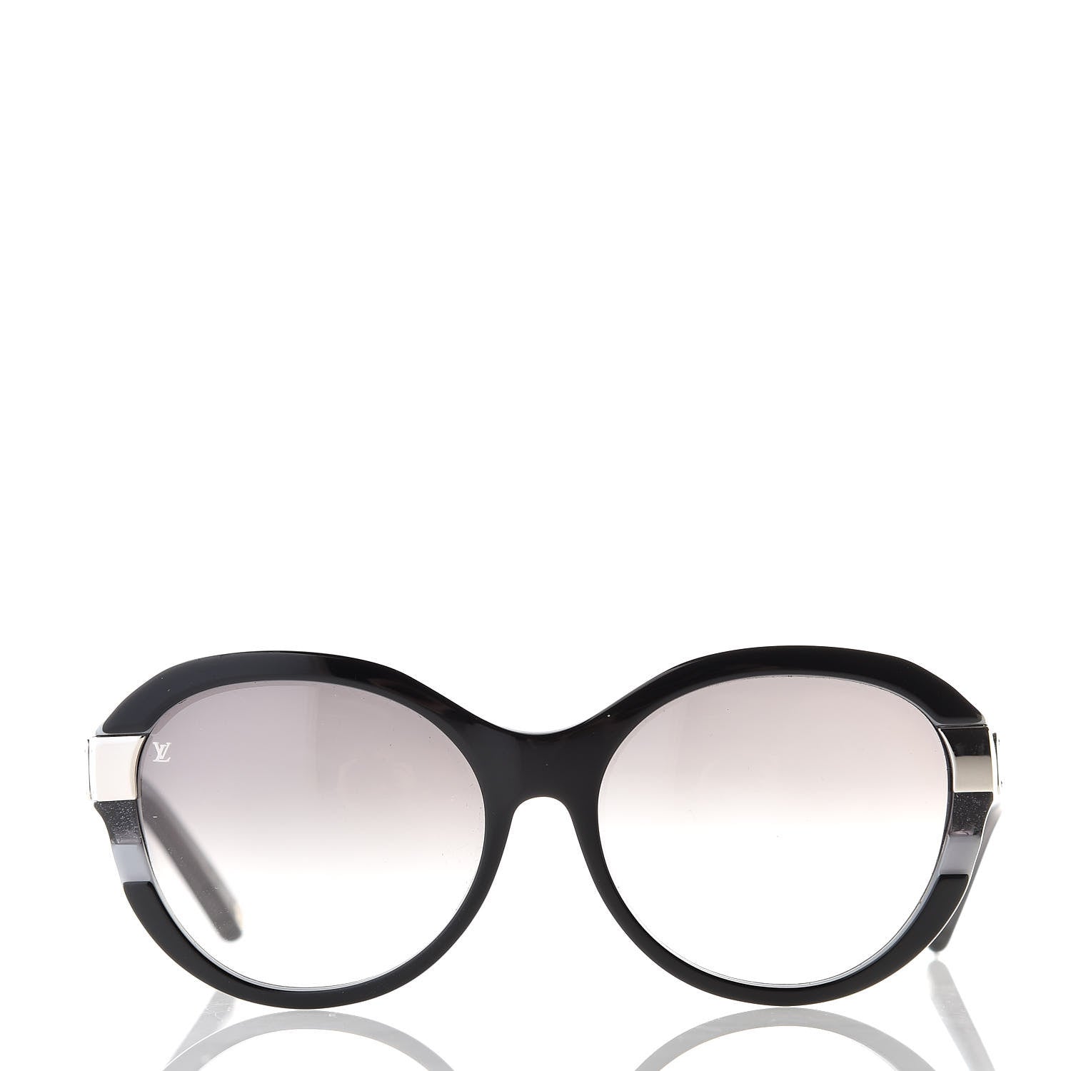 Louis Vuitton Acetate Petit Soupcon Cat Eye Sunglasses Z0489W Black 2 of 7