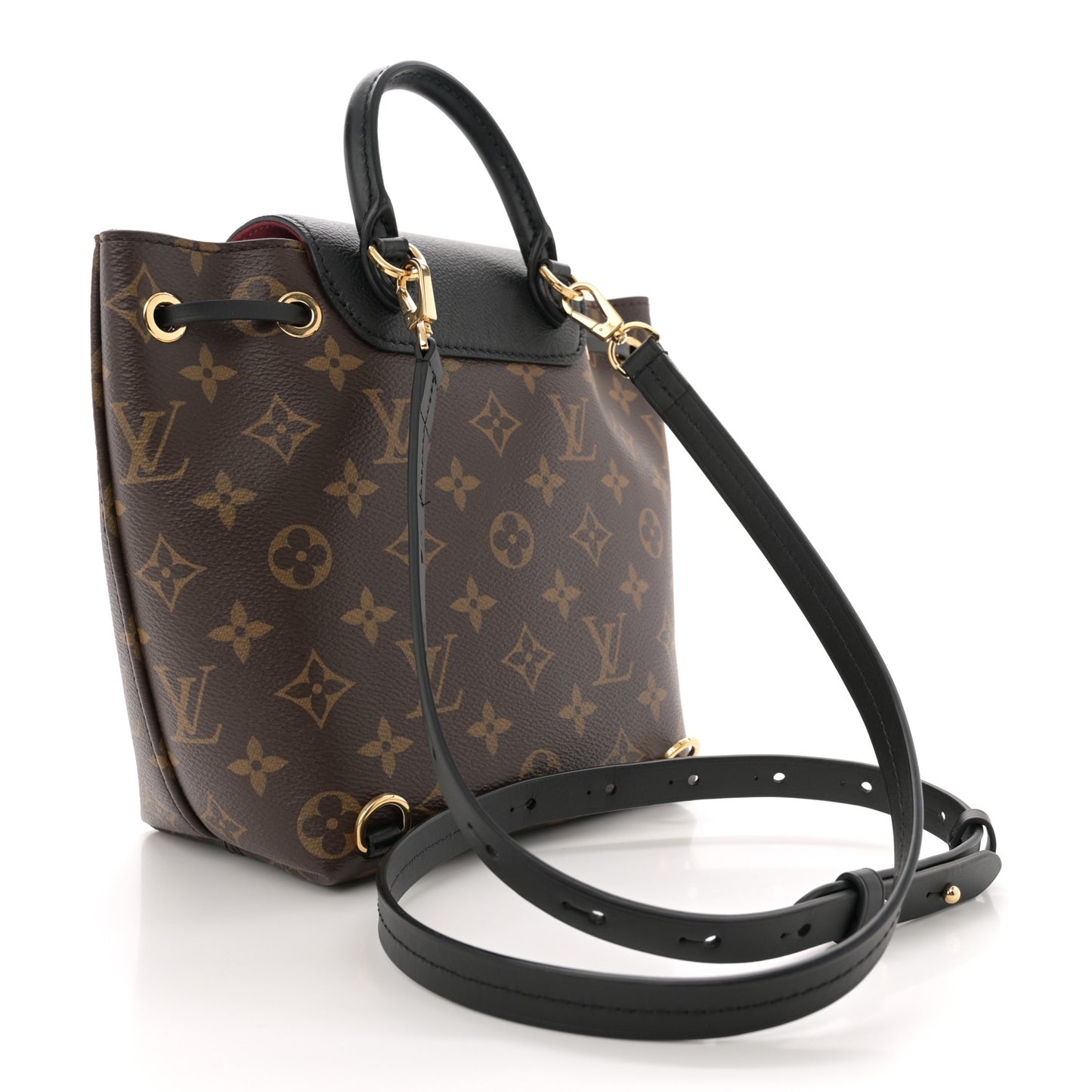 Monogram BB Montsouris NM Backpack Black