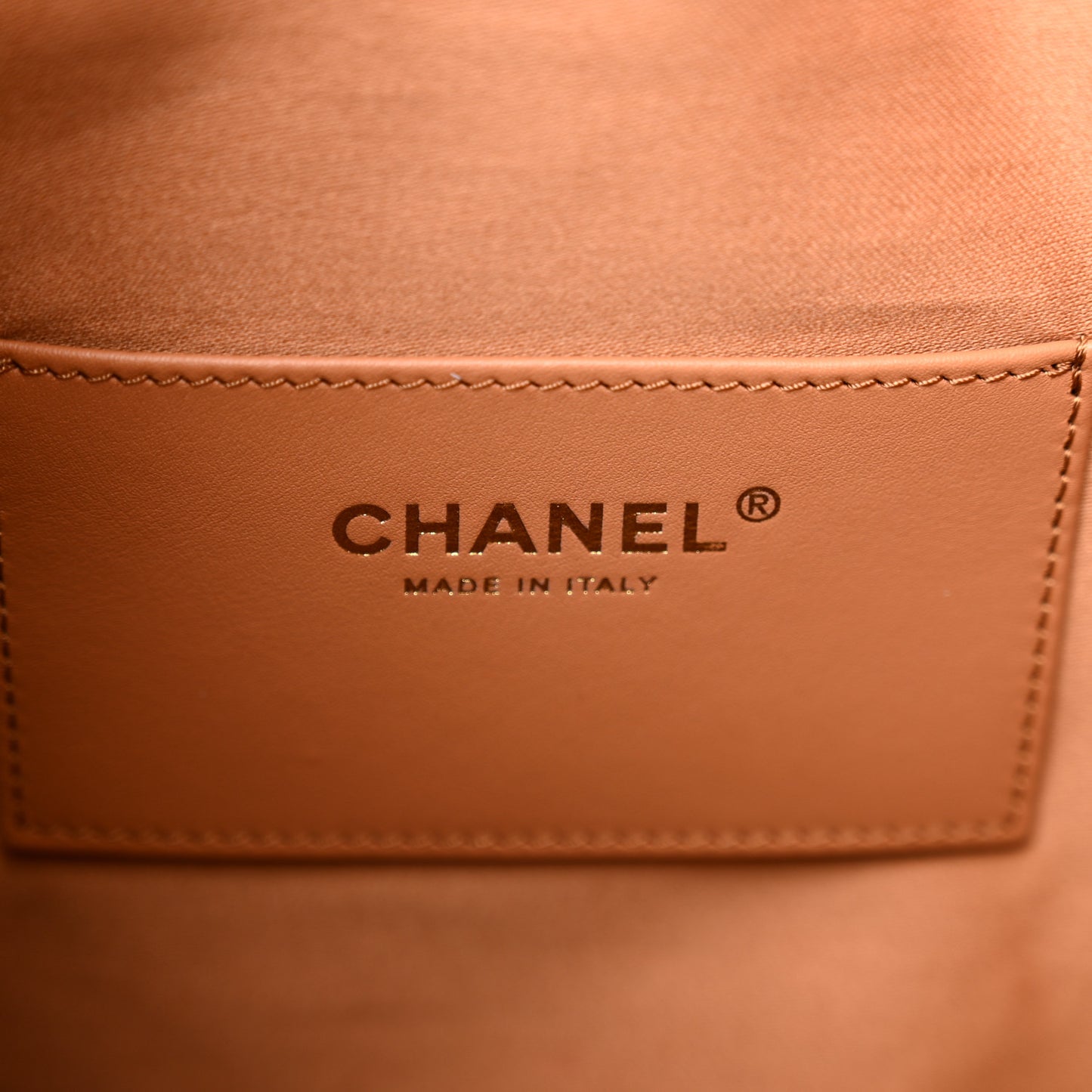 Caviar Quilted Medium Chanel 25 Handbag Brown