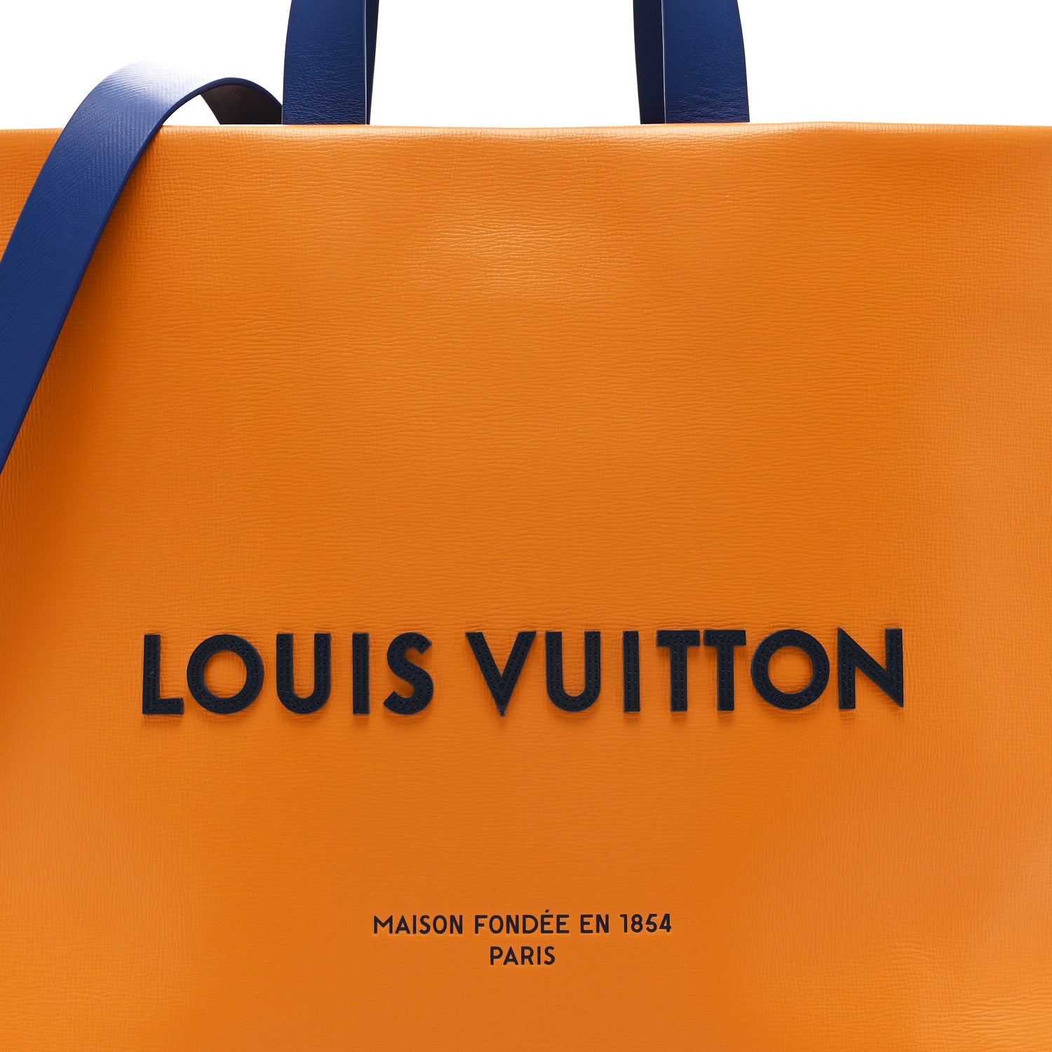 Louis Vuitton Cowhide Shopper Bag MM Safran 7 of 9
