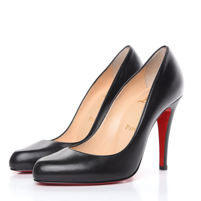 Christian Louboutin Shiny Nappa Fifille 100 Pumps 36 Black 3 of 10