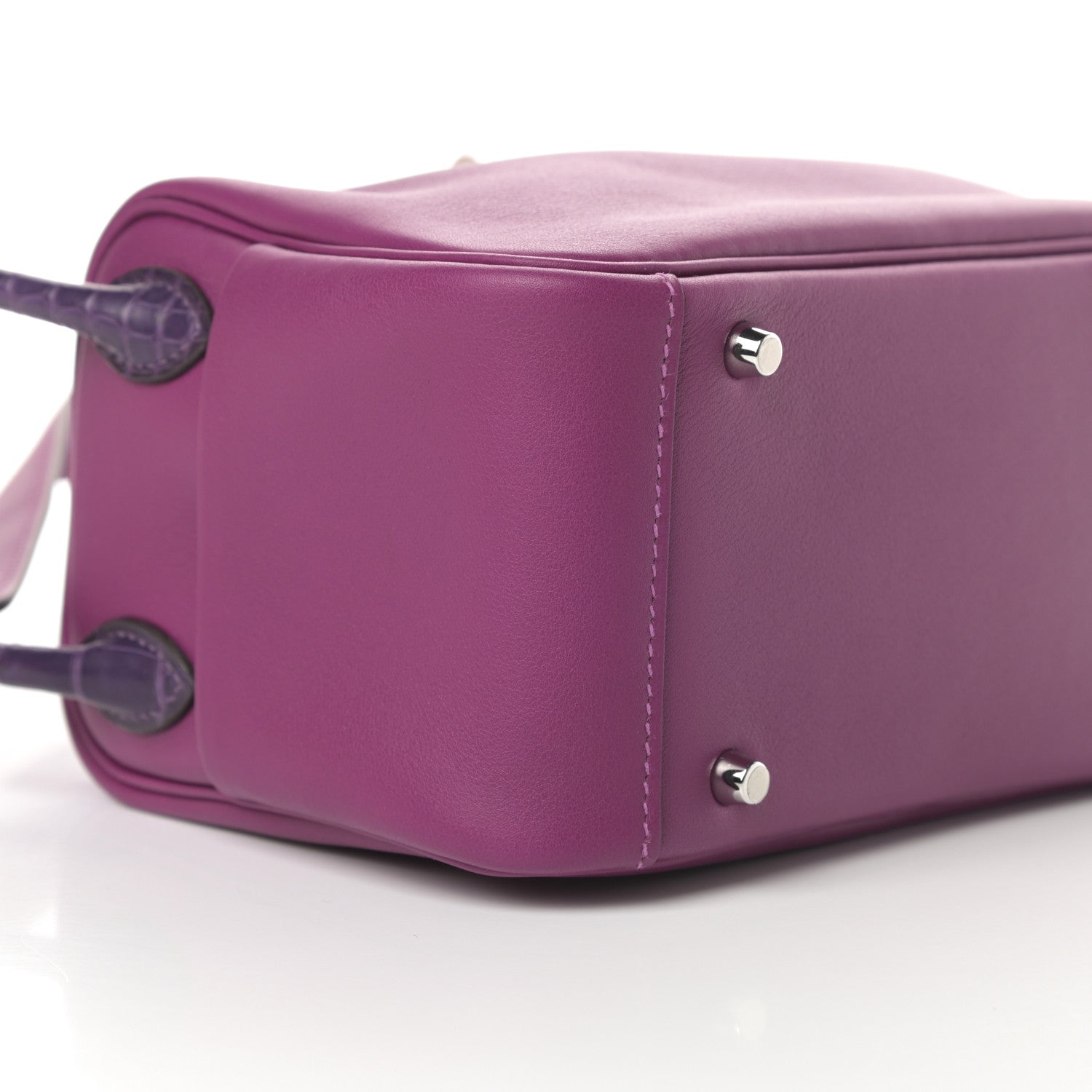 Hermes Swift Matte Alligator Mini Touch Lindy 20 Anemone 9 of 11