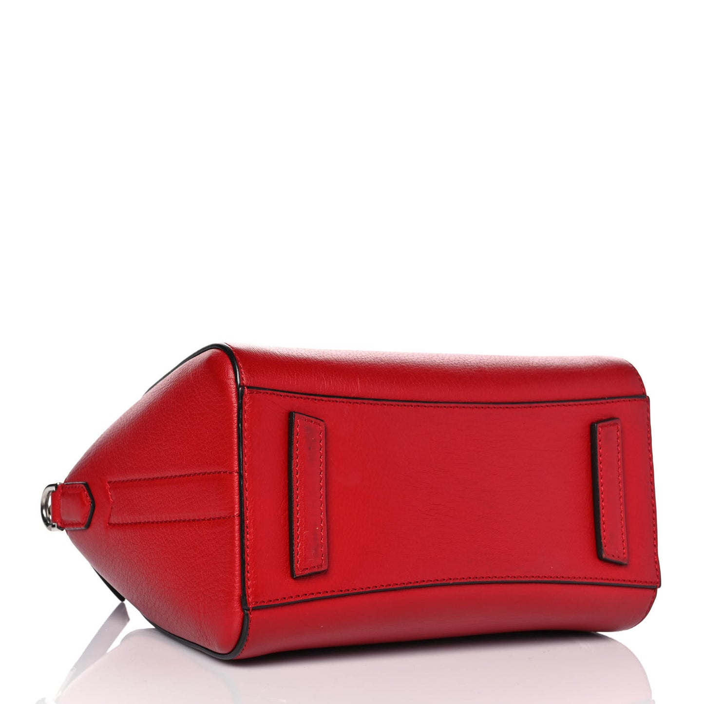 Sugar Goatskin Mini Antigona Dark Red