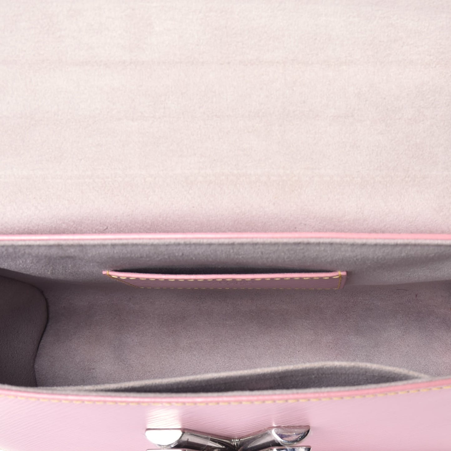Epi Twist Shoulder Bag MM Rose Ballerine