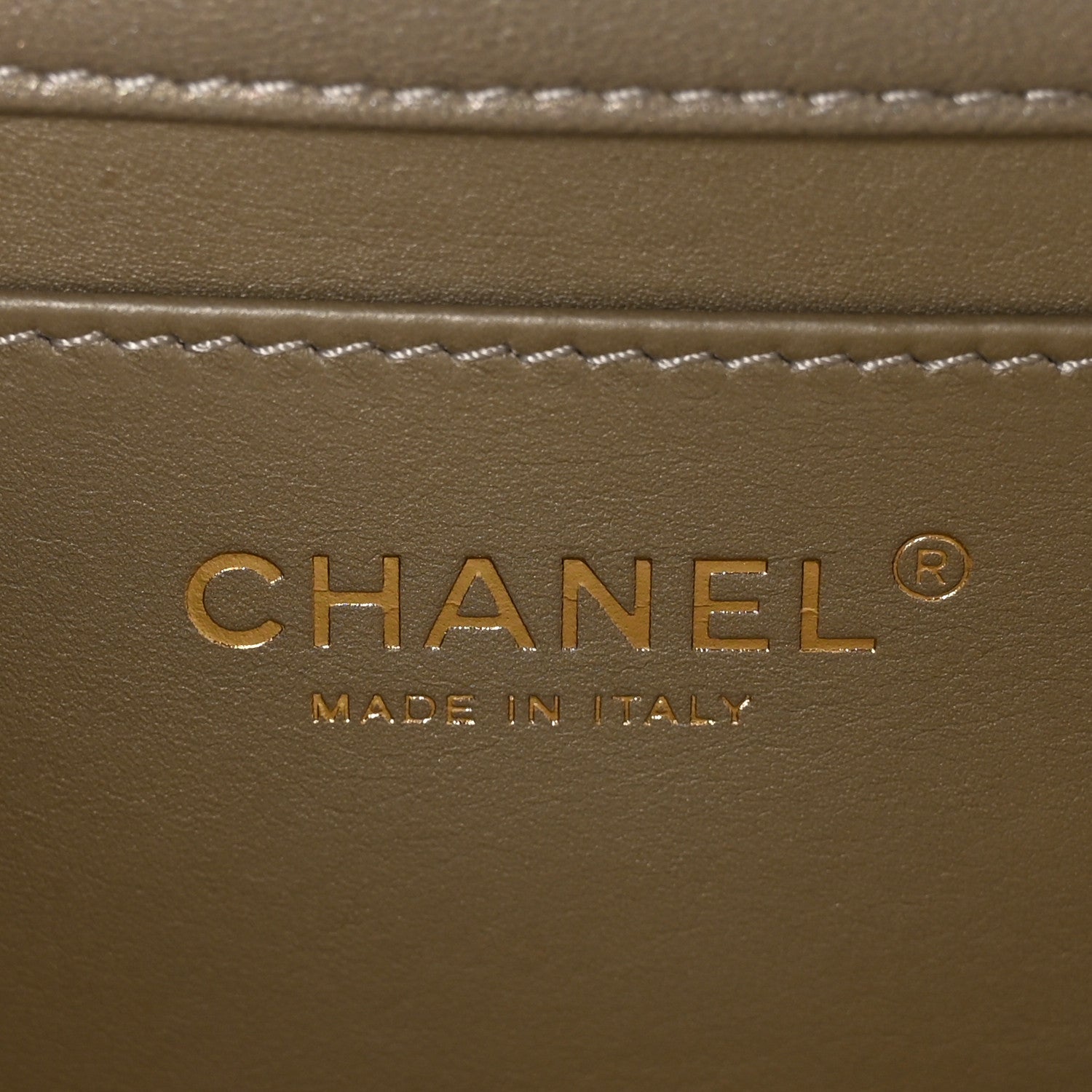 Chanel Lambskin Quilted Fantasy Pearl Flap Light Gold 6 of 10