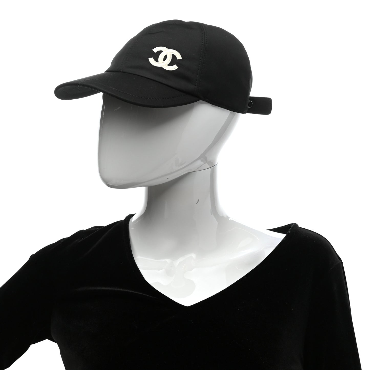 Cotton CC Cap Hat Black